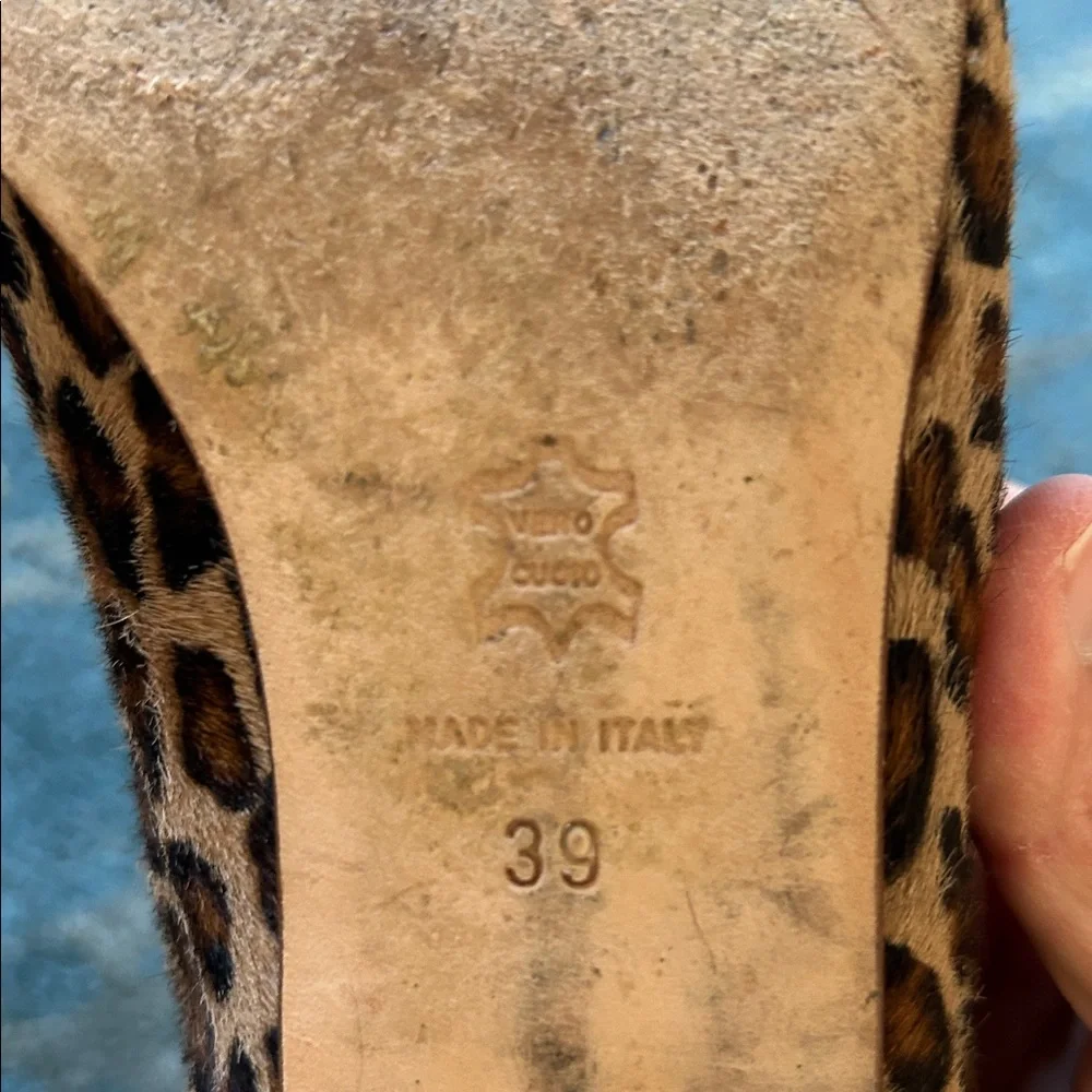 Ann Mashburn Leopard Print Flats - Picture 4 of 5